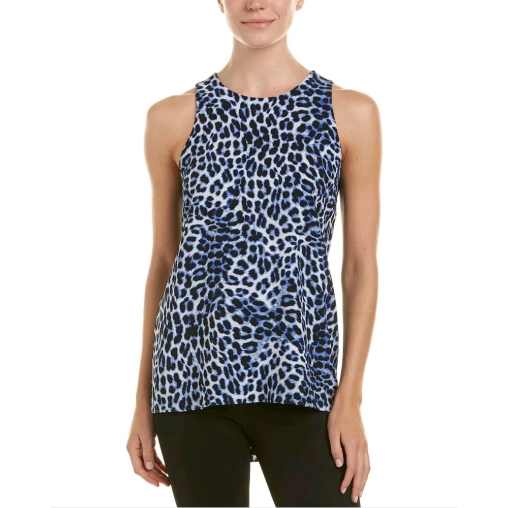 NWT Vince Camuto Leopard Blouse animal print